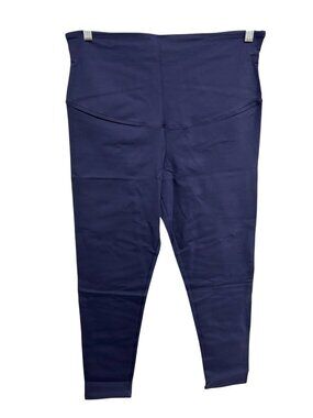 Yummie Tummie By Heather Thomson NWT Navy Blue Cotton Wow Legging Sz 2X